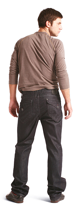 Джинсы муж.TF W9 MJ 2008 59 рост 34 цвет серо-синие. T*F и CV*R