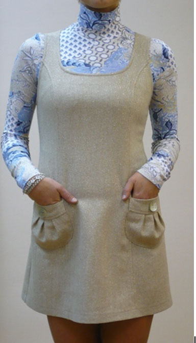 Сарафан 31А-09-008  Блузка 14-05-071. bu*o*no осень-зима 2008-2009