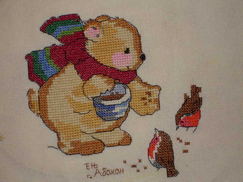 Тема 'Мишки и друзья'. Мотивы для робинов