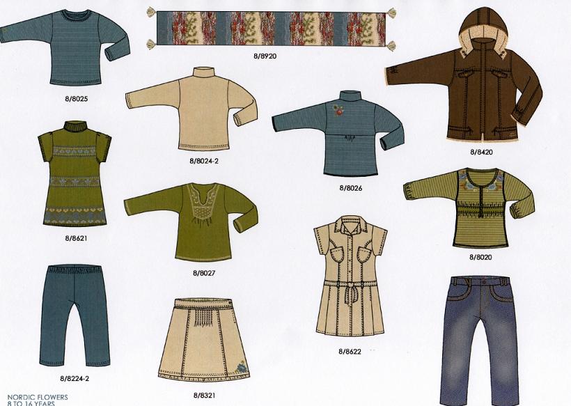 nordic flowers(1) 8 to 16. Jnunior