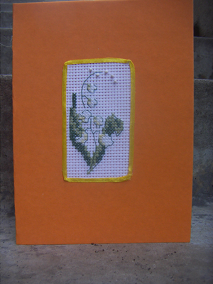 Открытка_Ландыш. Мои работы