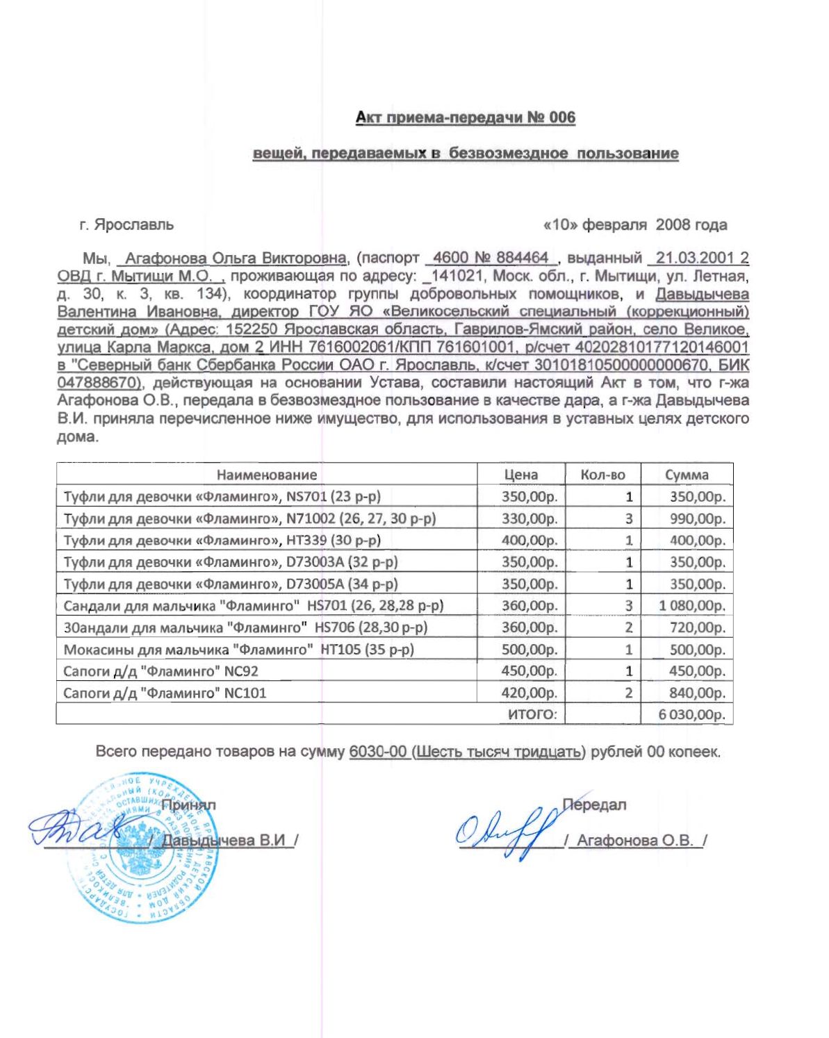 Для ДЕТСКОГО ДОМА