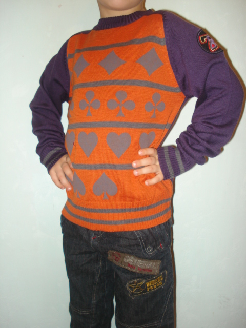 Арт.307 Джемпер для мальчика тонкий цена 630 руб. Мальчишки ORBY