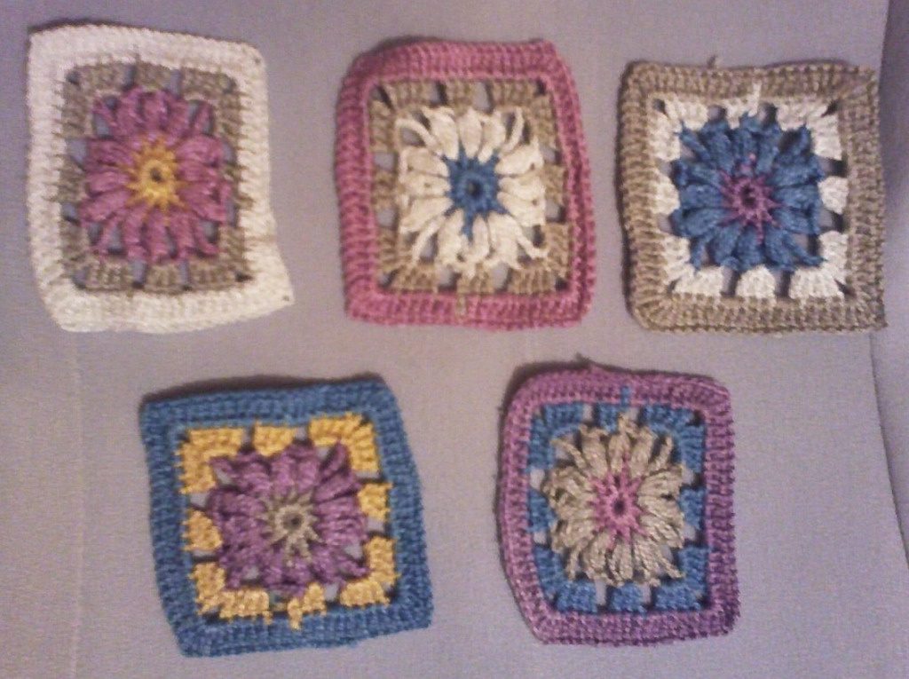 вязаные квадратики. Как это делается?