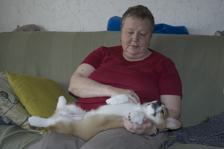 Моя мама с Сарой. Звери