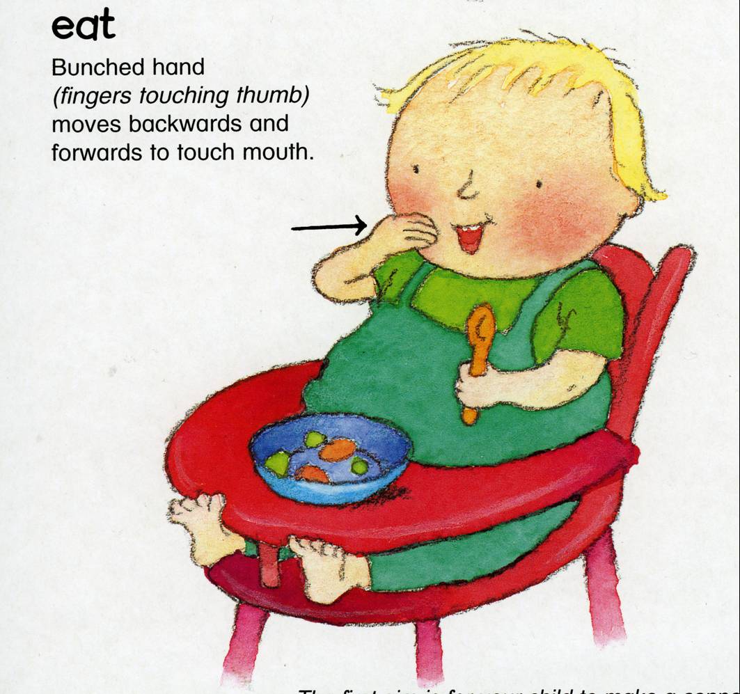 есть. sign language