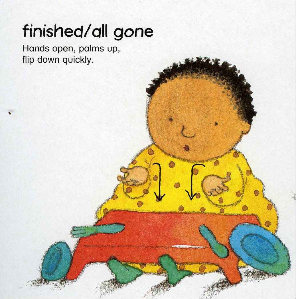 все, больше не хочу, закончил. sign language