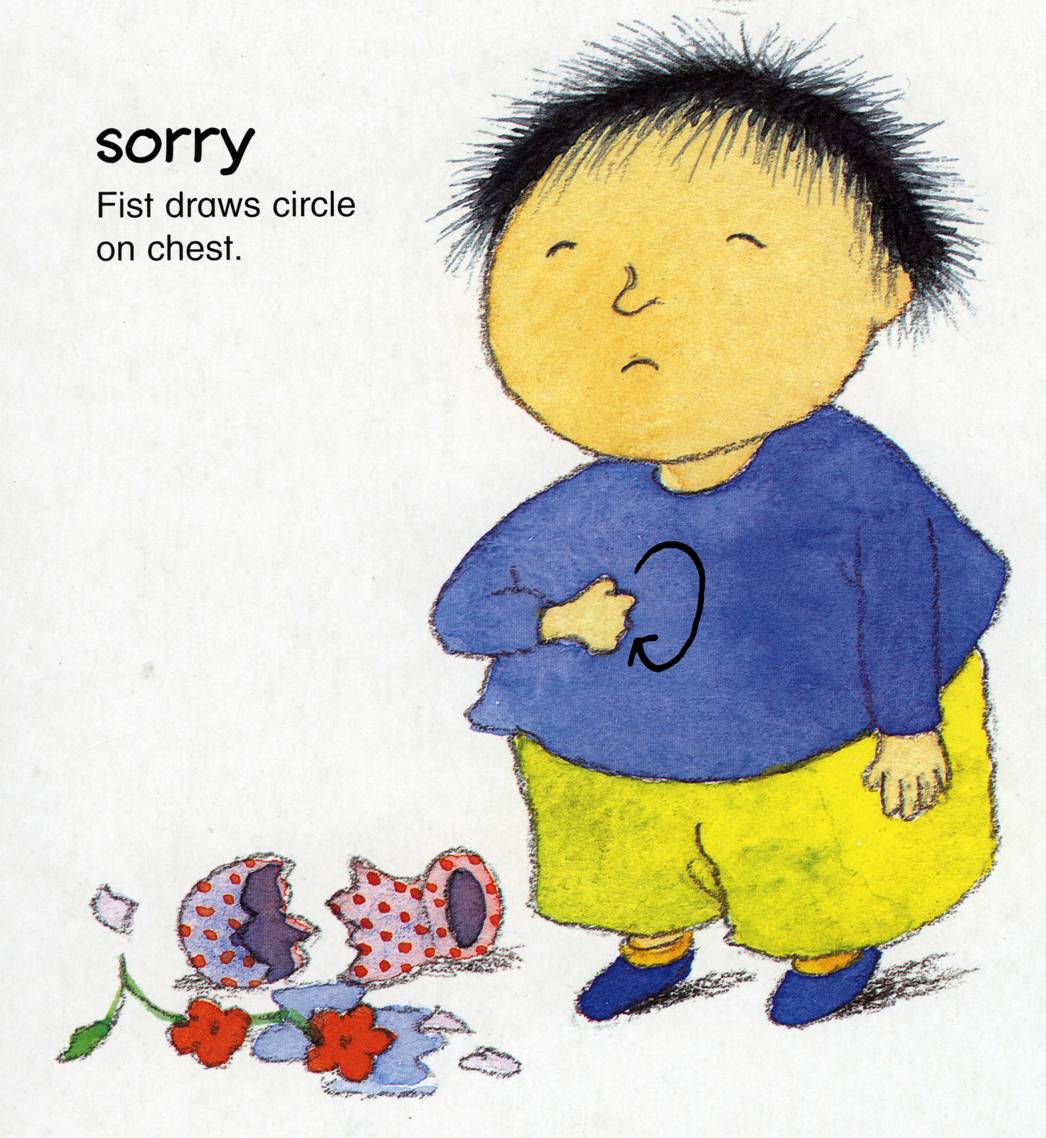 извиняюсь. sign language