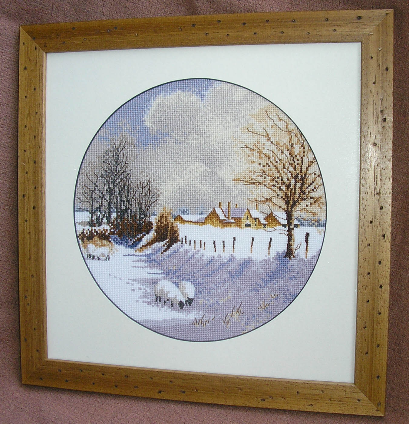 Winter Sheep.  Winter Sheep