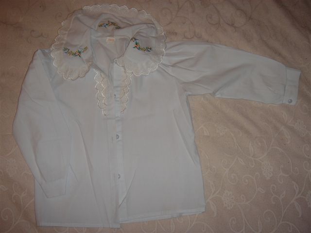 Блузка школьная. 6 - 10 лет