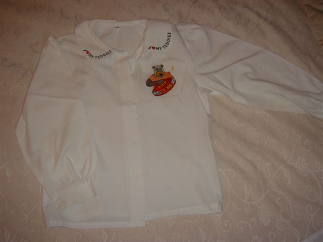 Блузка школьная. 2 - 5 лет