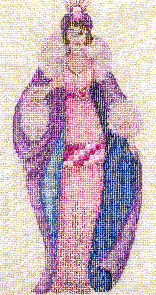 Роскошь в стиле ретро. Изнанка. Мои вышивки