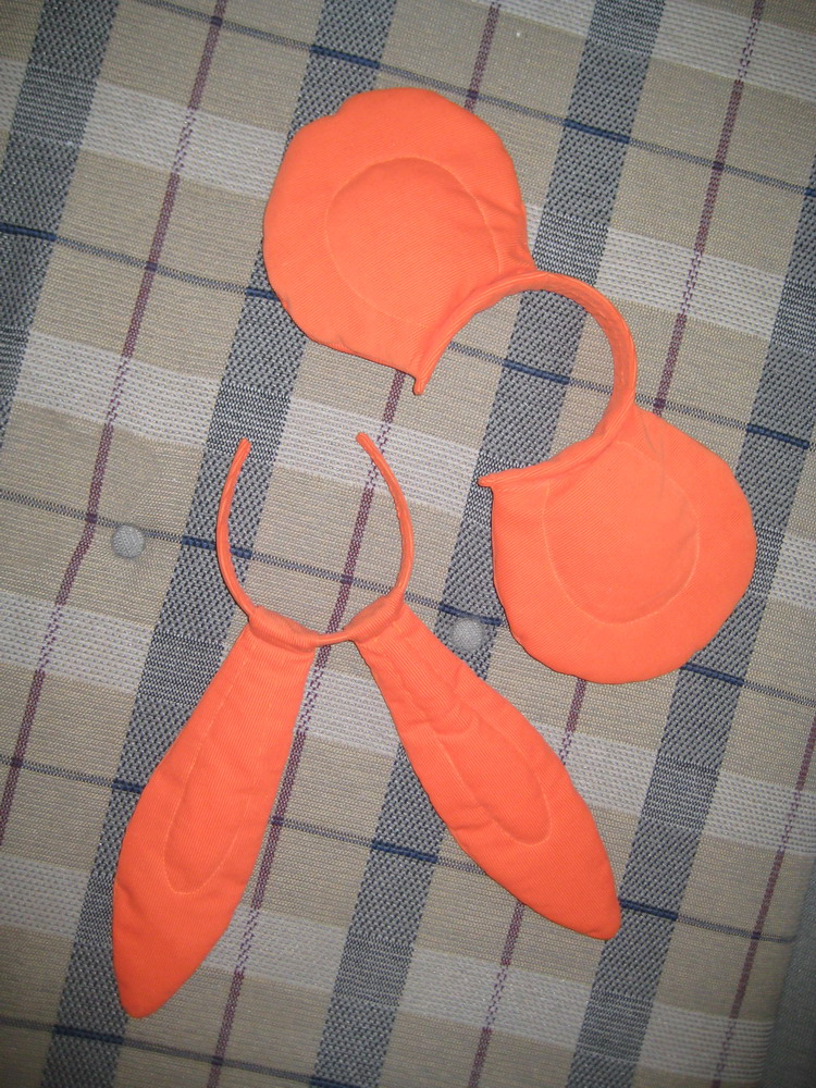 Уши ) заячьи и чебурашечьи. Швейное