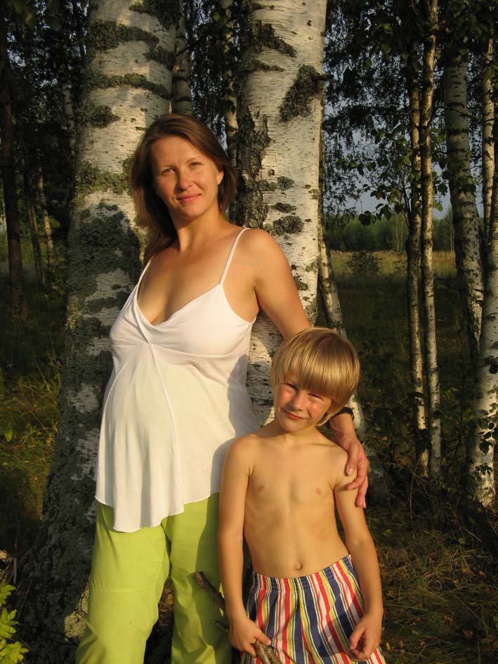 там же с сынулькой. беременность