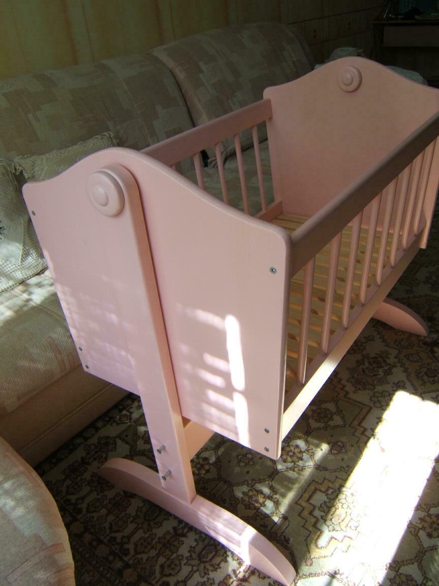 Кроватка -люлька - качалка. кроватка -люлька