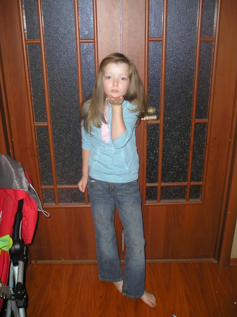 Воздушный поцелуй!!!. Настюха