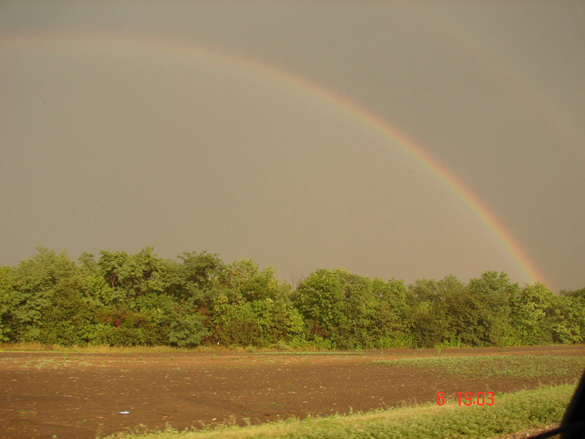 радуга. Дорожные зарисовки