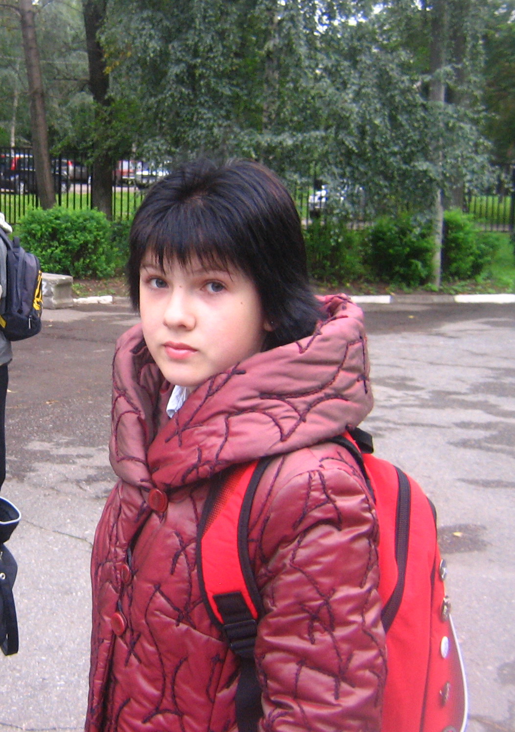 Моя красавица-дочка. 1 сентября 2008 года