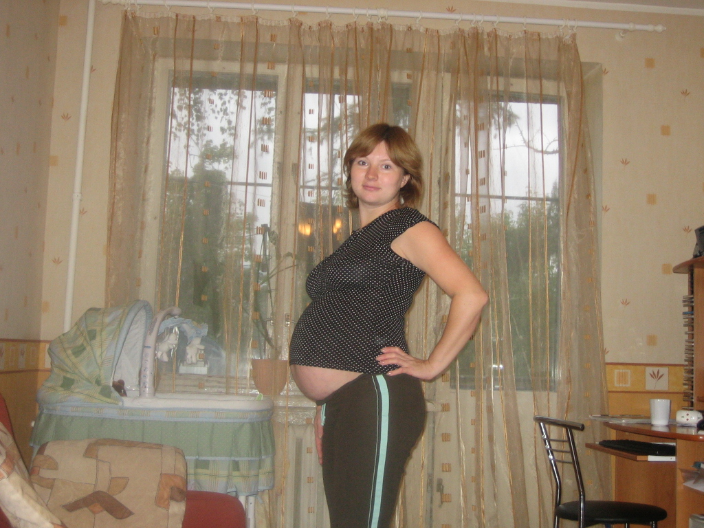 Пузик 34 недели. Пузик