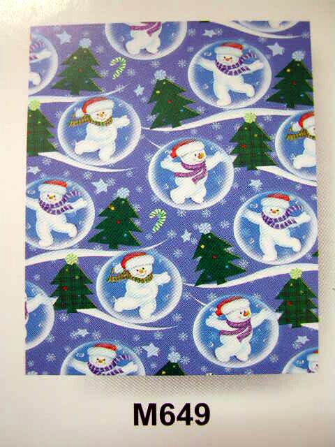 Новогодний подарочный пакет M649. Пакеты НГ