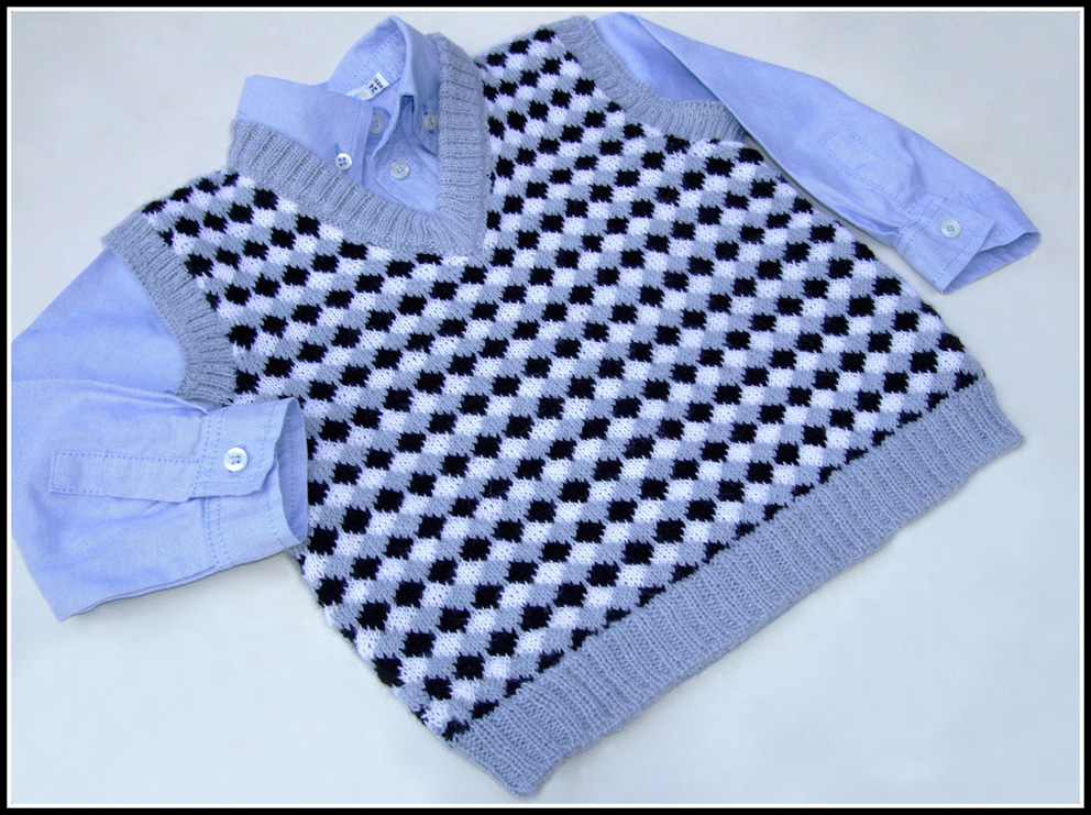 Жилетик для Саши на 2-3 годика. Мои работы - вязание