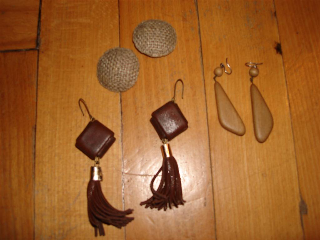 серьги и клипсы. бижутерия