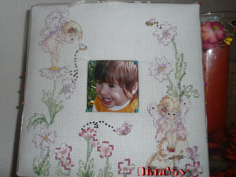 вышивка - оформленные работы