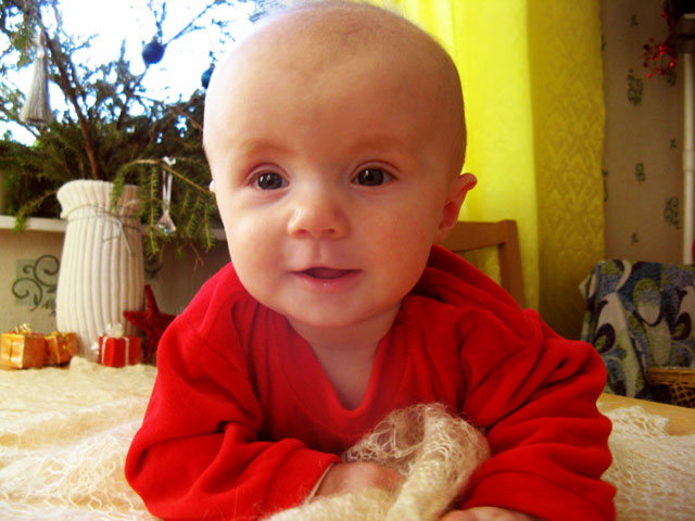 4 месяца. Василиса