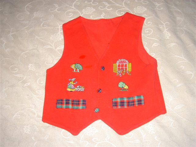 Жилетка. 2 - 5 лет