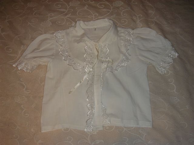 Блузка с коротким рукавом. 2 - 5 лет