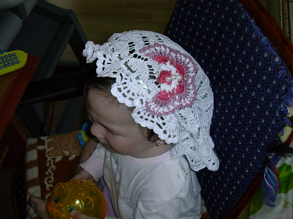 Детские летние шапочки