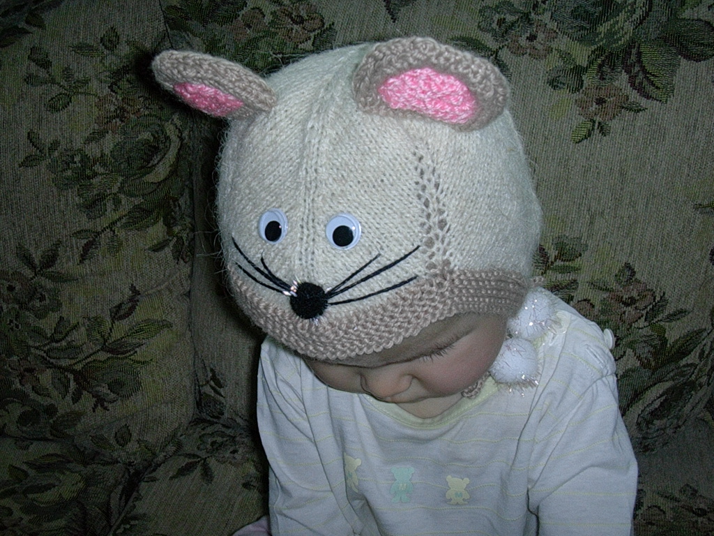 Детские шапочки, шарфики