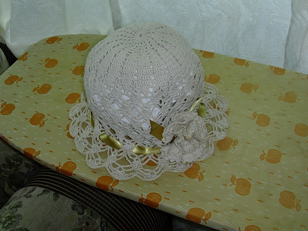 Детские летние шапочки