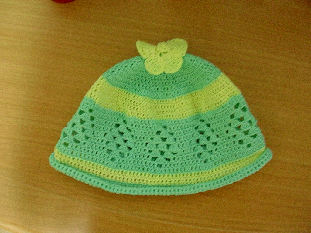 Детские летние шапочки