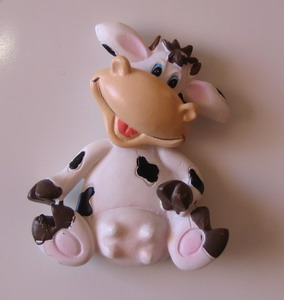 Магнит-Коровка от Виты - Life_for_smile. 4  Поздравления и подарки!