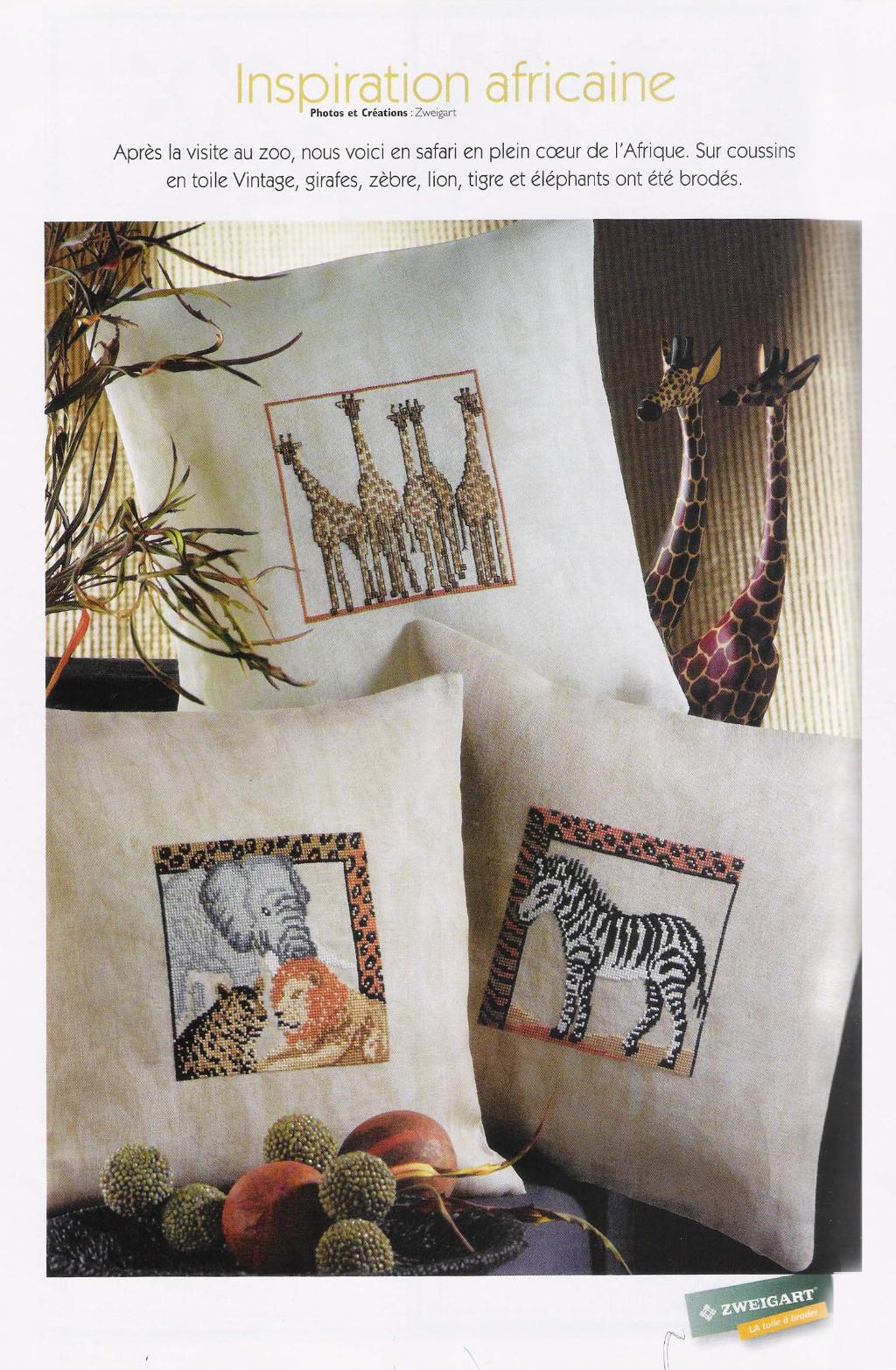 207. Inspiration Africaine. Жирафы