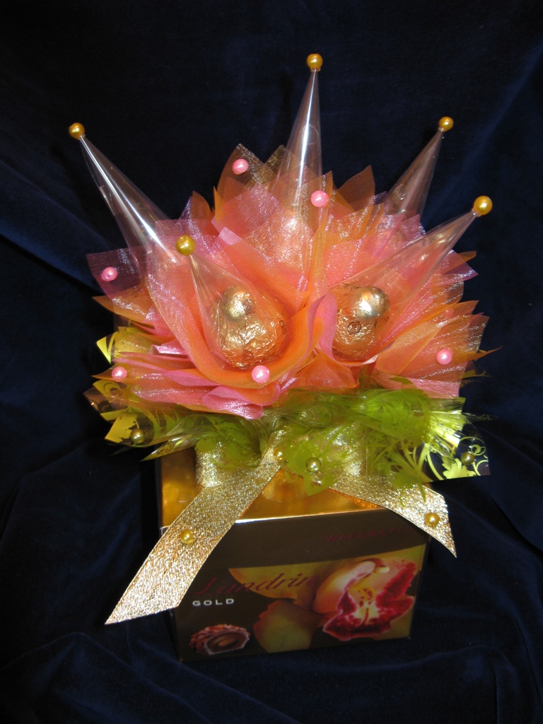 Конфеты в букетах