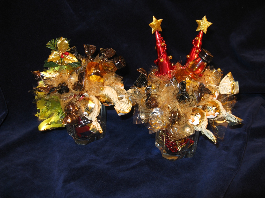 Конфеты в букетах