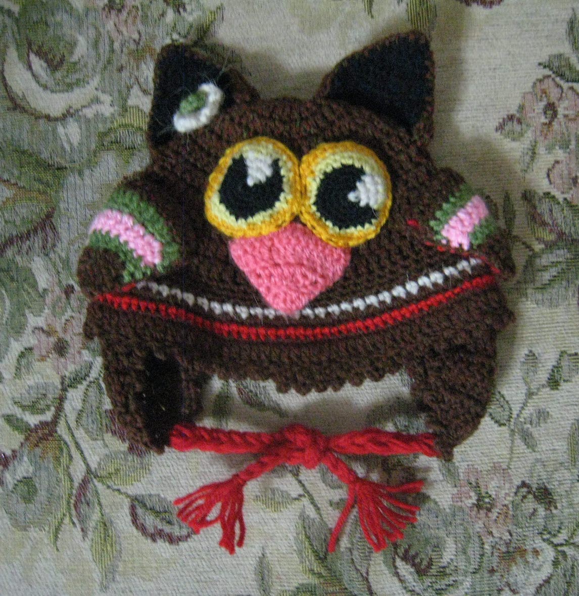 Шапочка 'Сова'. Детские шапочки, шарфики