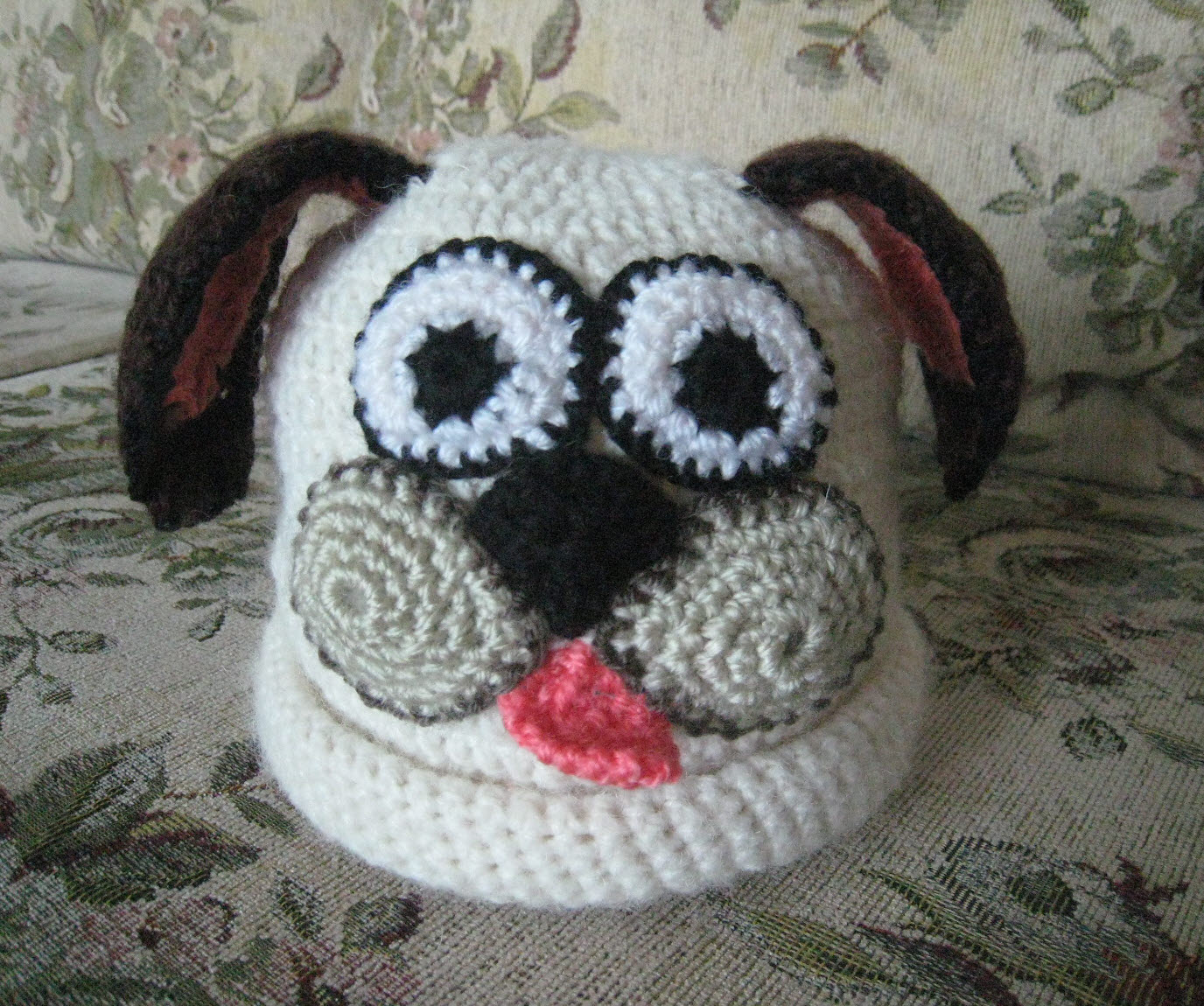 Шапчёнка 'Собачёнка'. Детские шапочки, шарфики