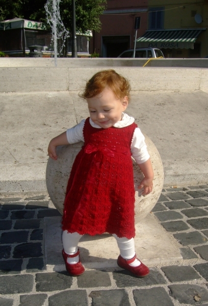 Кристинке 1 годик. Мои работы - вязание