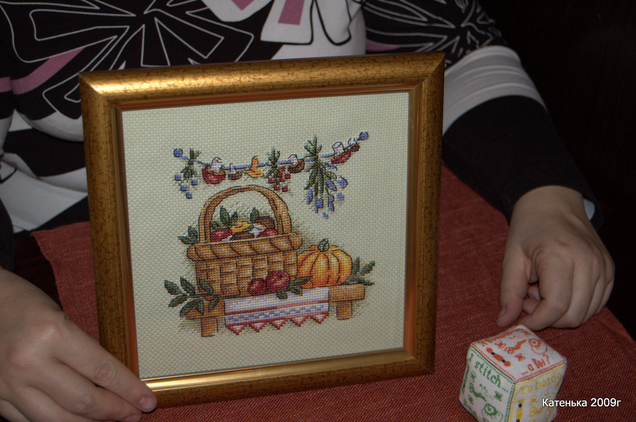 Грибное лукошко и кубик. Встреча 06-11-09