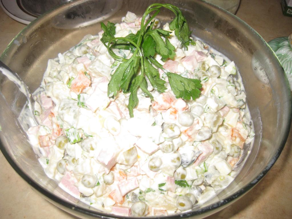 оливье, как я люблю. Любимые салаты и закуски