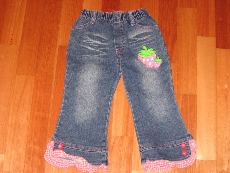 Джинсы д/д 92-98 100р.. 