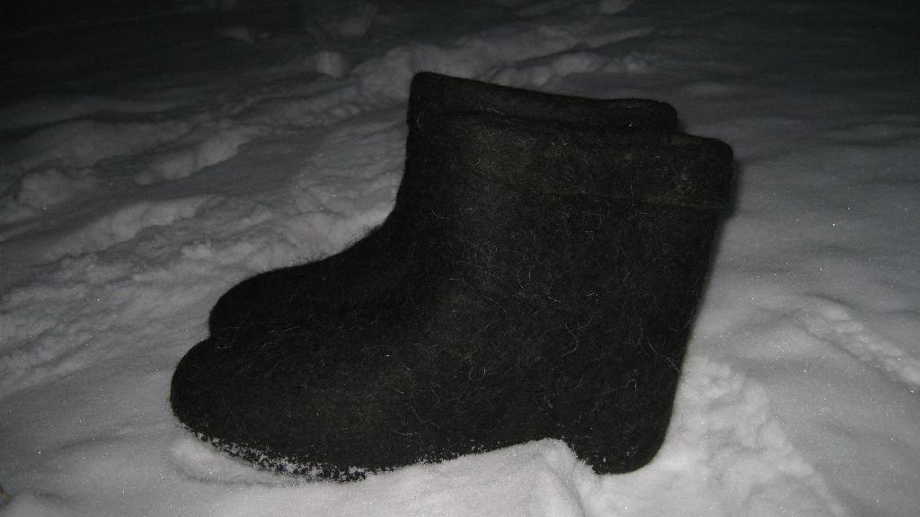 Валенки короткие. Валенки ручной работы