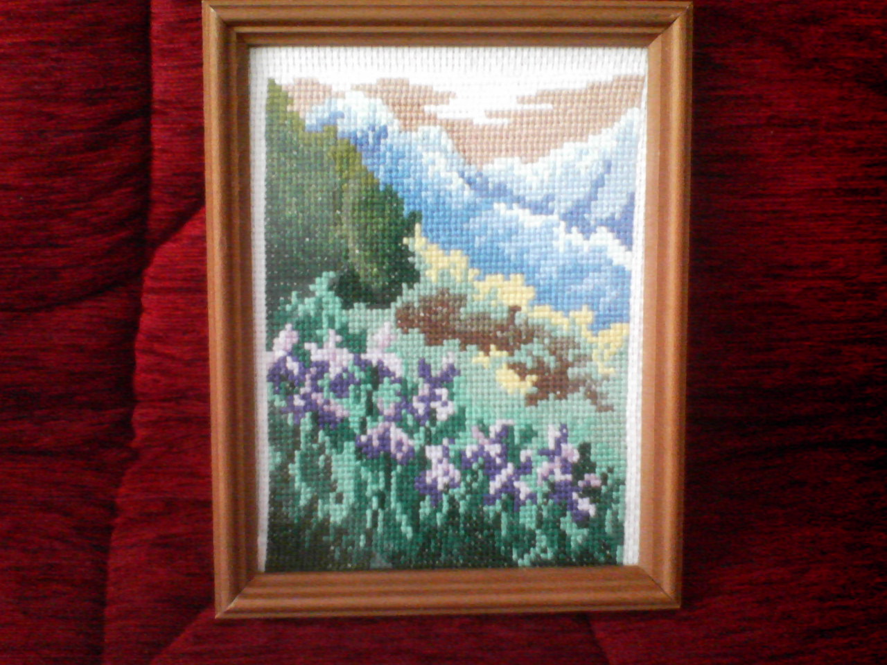 Природа. вышивка