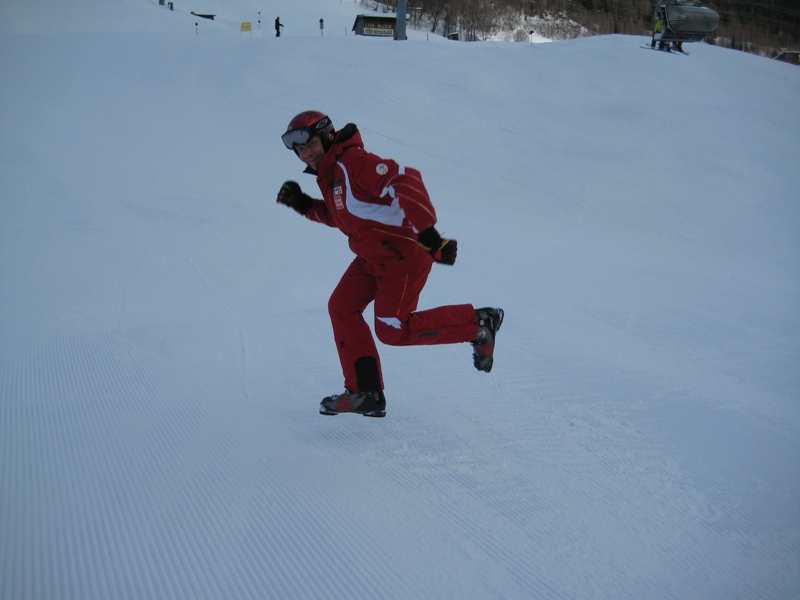 папа дурачится. Австрия - 2009