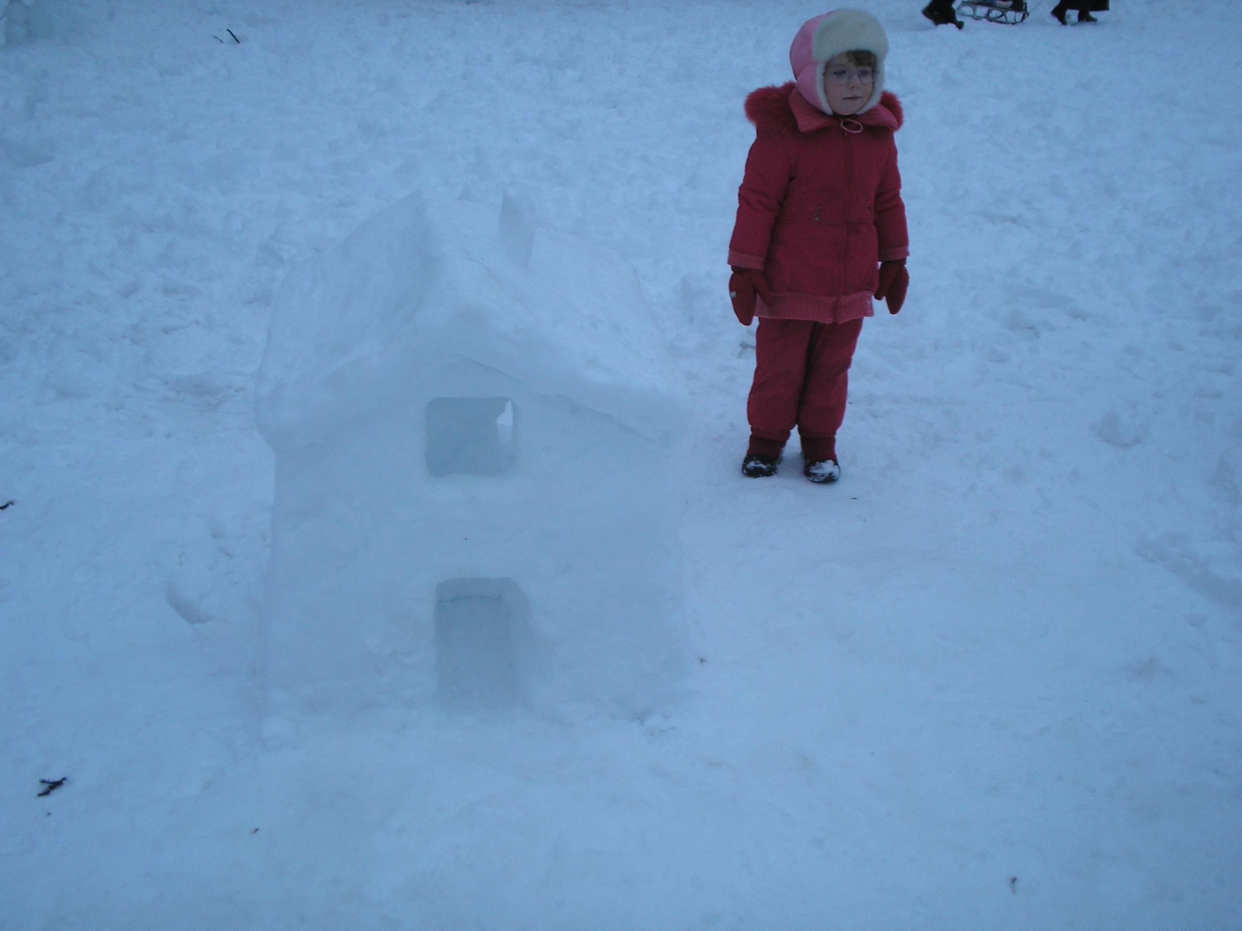 Снеговики в Ботаническом саду