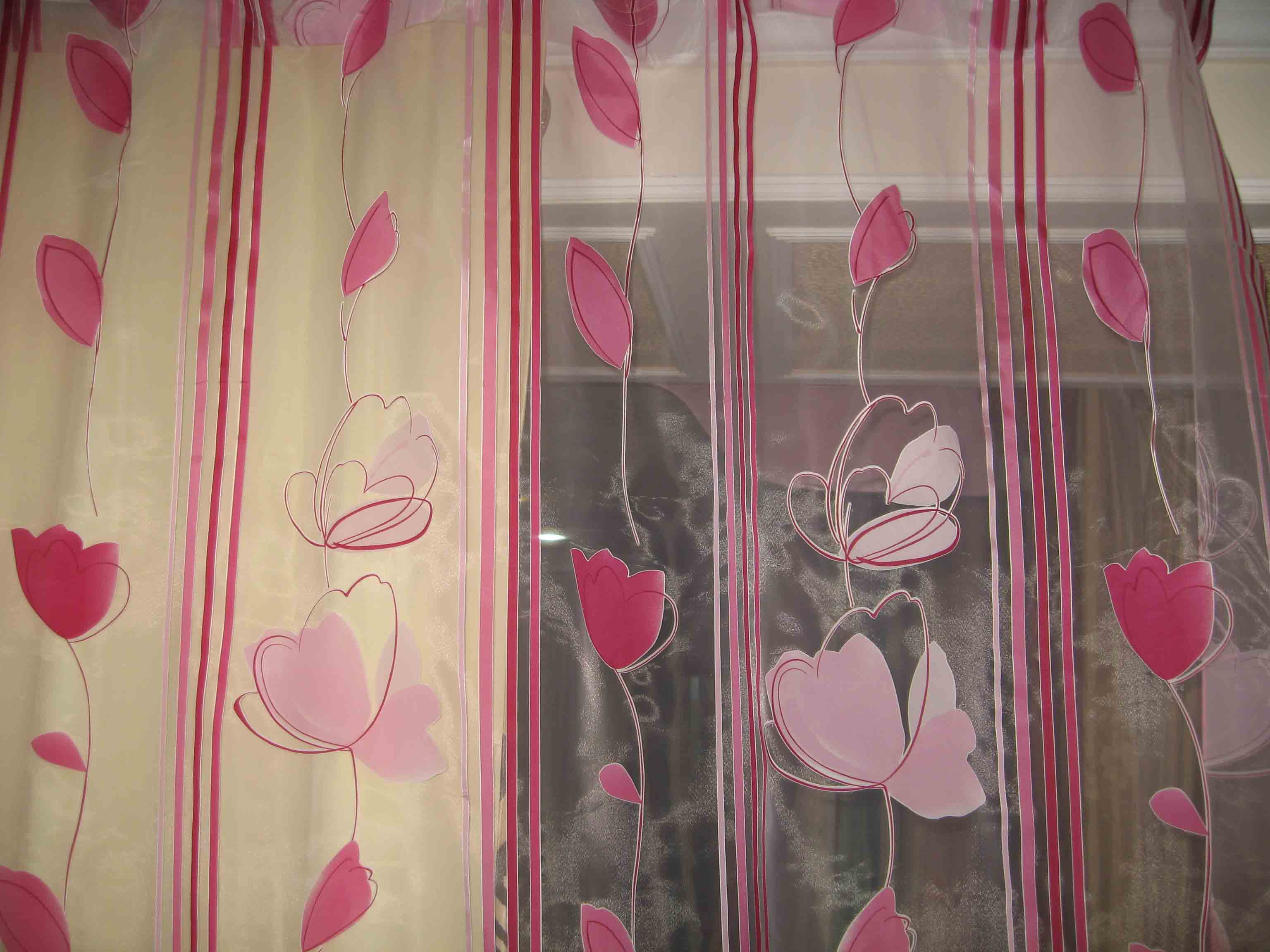 Тюльпаны органза