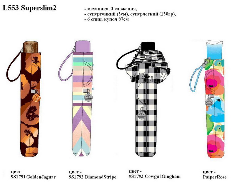 L553 Superslim2. женские - механика тонкие